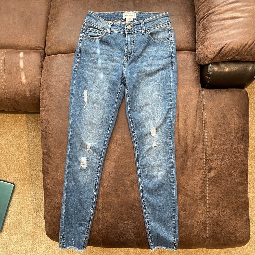 For the Republic Size 25 Skinny Jeans